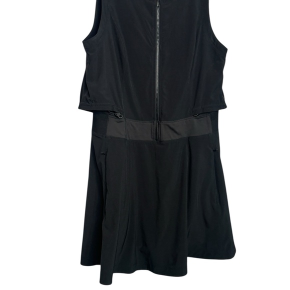 Athleta Activewear Venture Out Dress Black #534785 Size 10 - Picture 4 of 16